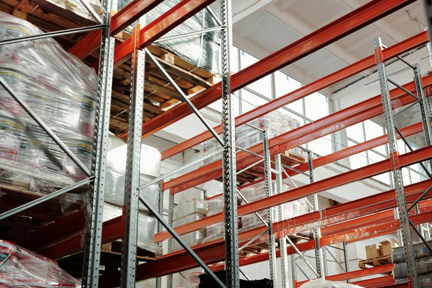 Modern logistics warehouse